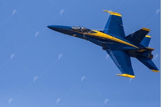 Picture of Navy Blue Angel Plane Number 5