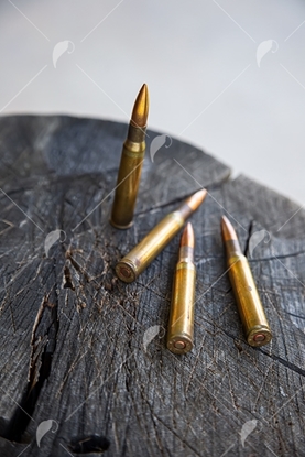 Picture of Vintage Riffle Bullets