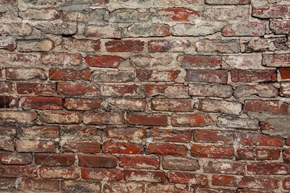 Picture of Old red brick background