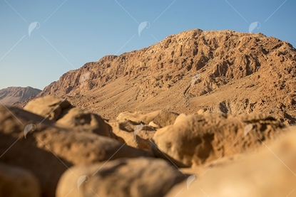 Picture of Qumram Israel Mountains