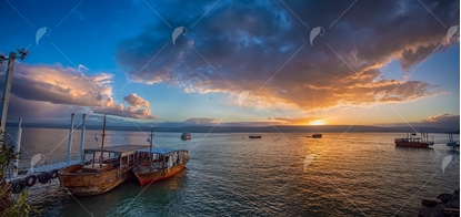 Picture of Sunrise On the Sea of Galilee