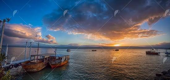 Picture of Sunrise On the Sea of Galilee