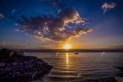 Picture of Sunrise On the Sea of Galilee 3