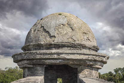 Picture of Turret of the castillo de san marcos national monument