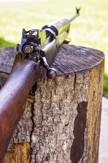 Picture of Sideview 1918 Remington Bolt Action Rifle