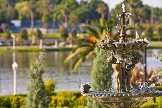 Picture of Lakeland Florida Garden fountain 5