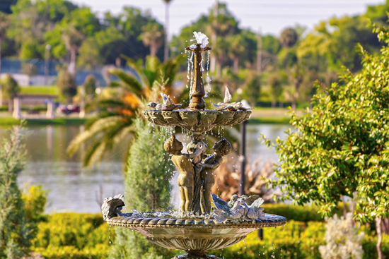 Picture of Lakeland Florida Garden fountain 6