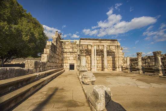 Picture of Capernaum Ruins Israel