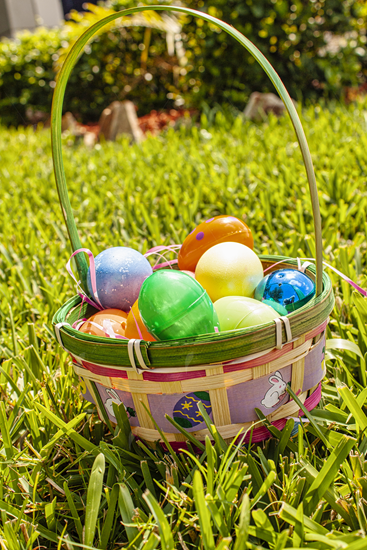 Picture of Easter Basket in the grass