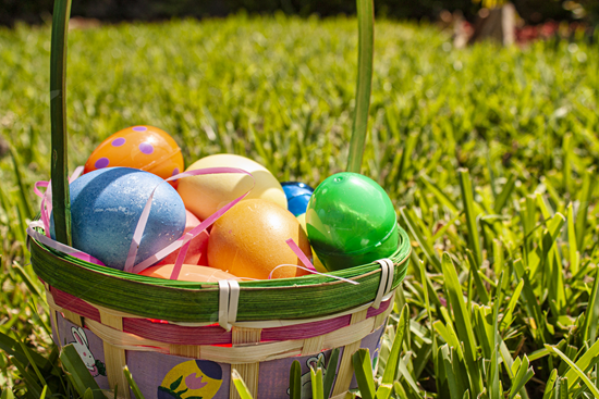 Picture of Easter Basket in the grass 2