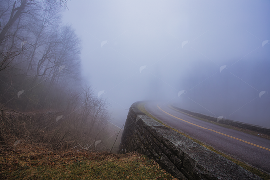 Picture of Foggy Mountain Road