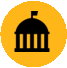 An icon depicting 3 connected outlines of people.